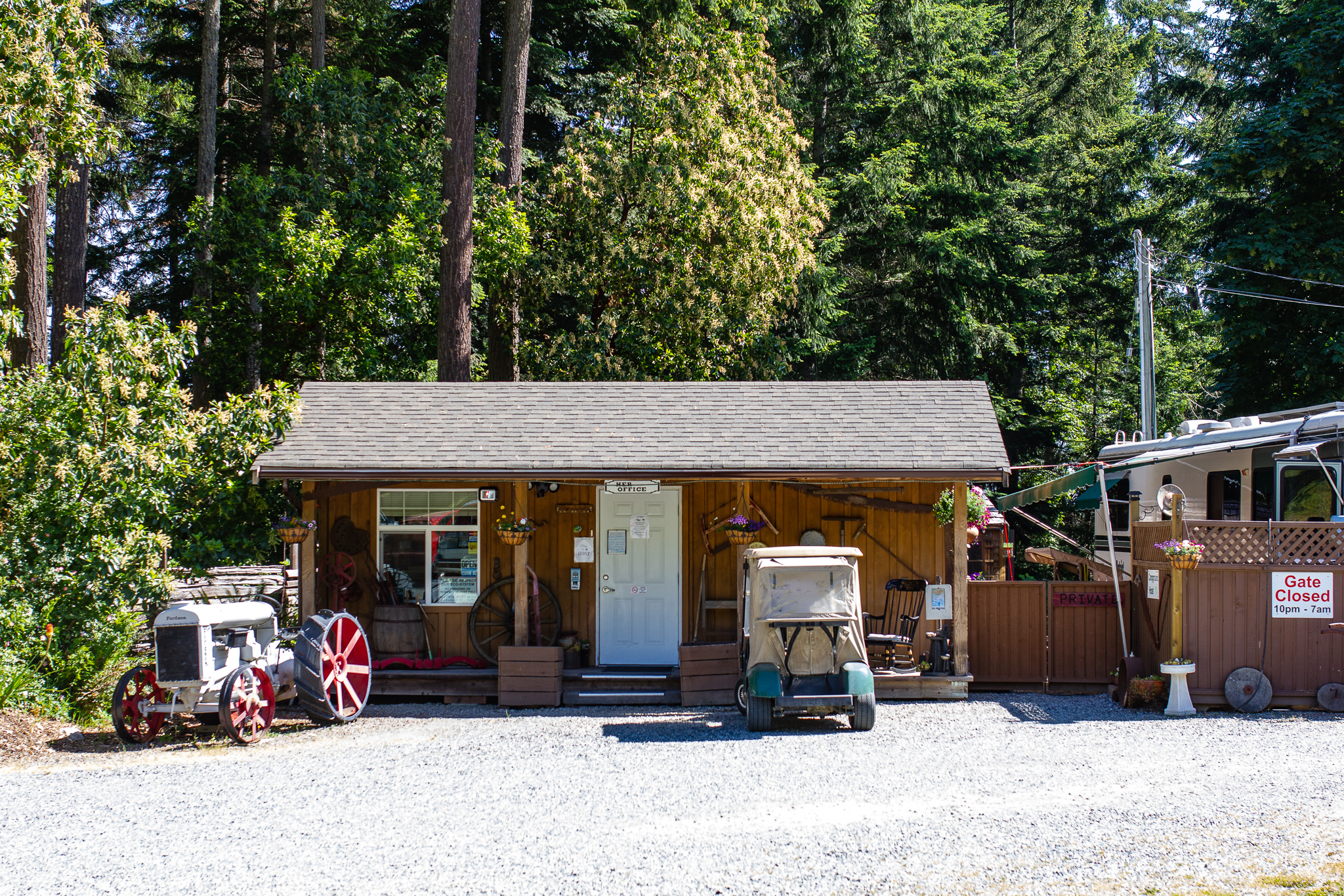 Mowhinna Creek Campground office